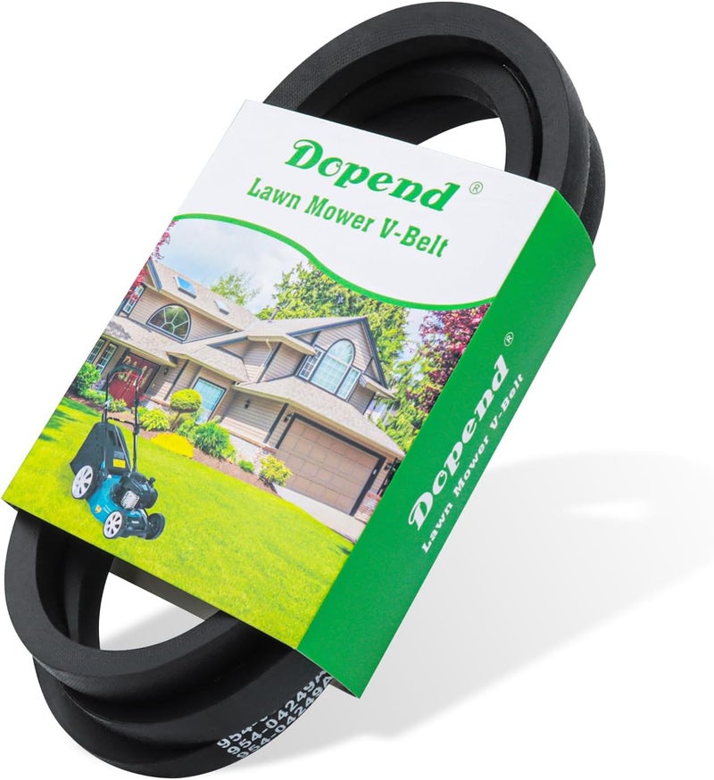 Dopend 954-04249A Lower Drive Belt 5/8'' x 71'' for Craftsman T110, Huskee LT4200, MTD, Troy Bilt 42 inch Deck, Replaces 954-04249 Lower Drive Belt 754-04249, 745-04249A - Image 1